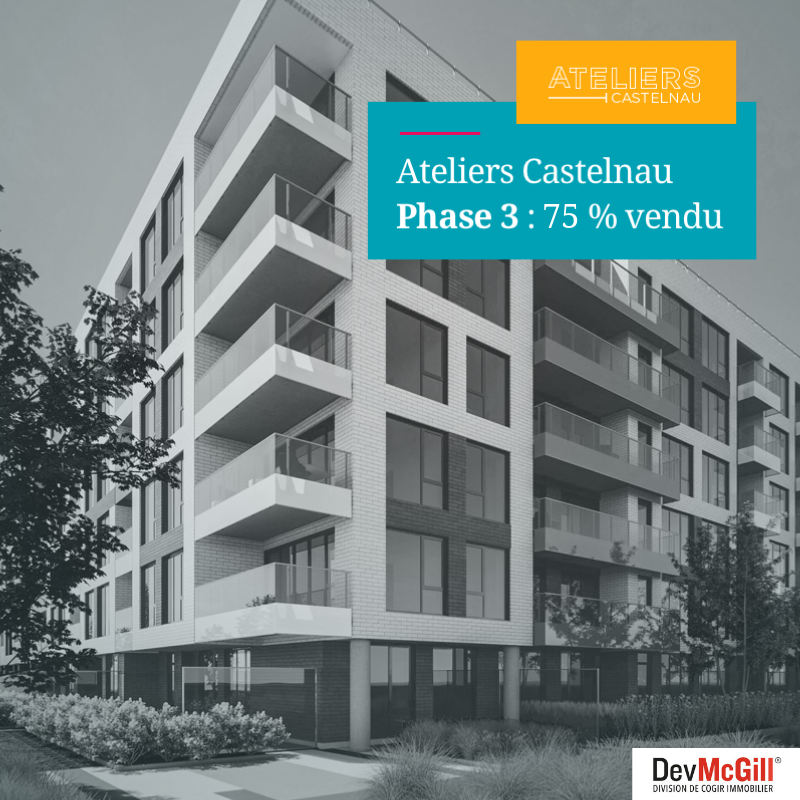 Vivez entre patrimoine et créativité au cœur du #MileEx avec un condo dans la phase 3 du projet #AteliersCastelnau. Passez sans tarder et visitez nos unités encore disponibles : bit.ly/2Xb4Sso