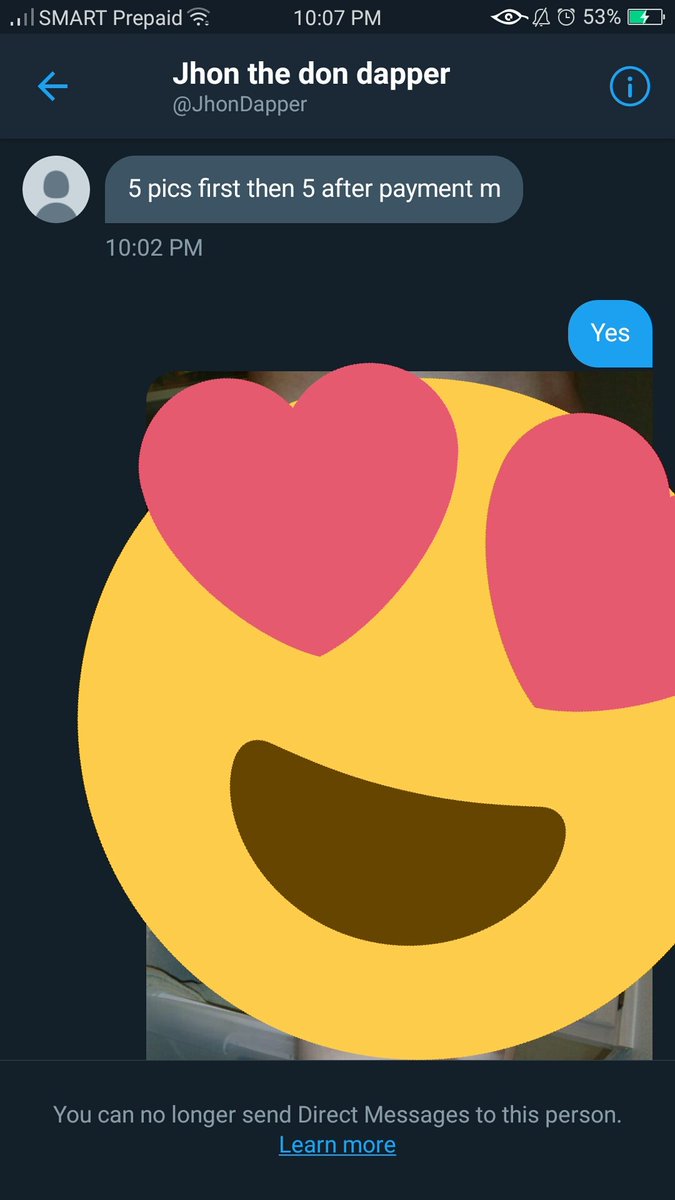 TrishaCo5's tweet photo. Scammer alert! I got blocked after sending the 5 pics @jhondapper
#sellingnudes #buyingnudes https://t.co/eqQ4ISGu2m