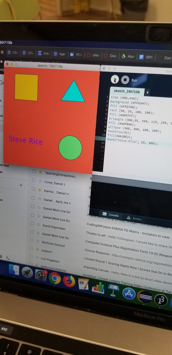 StevenERice's tweet image. Made a pretty picture in processing! #codinglife #beginningcoder #codingARfuture
