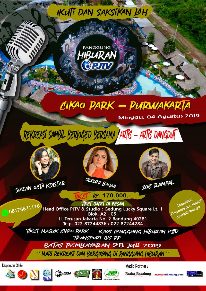 jalankarmel114's tweet photo. Info acara Cc:@SwaramudaBDG https://t.co/xvftjuOPqj