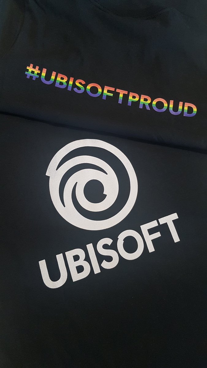 Heruhoss's tweet photo. New Ubisoft tshirt!
#UbisoftProud ๐ณ๏ธโ๐ https://t.co/D34zcIxKD4