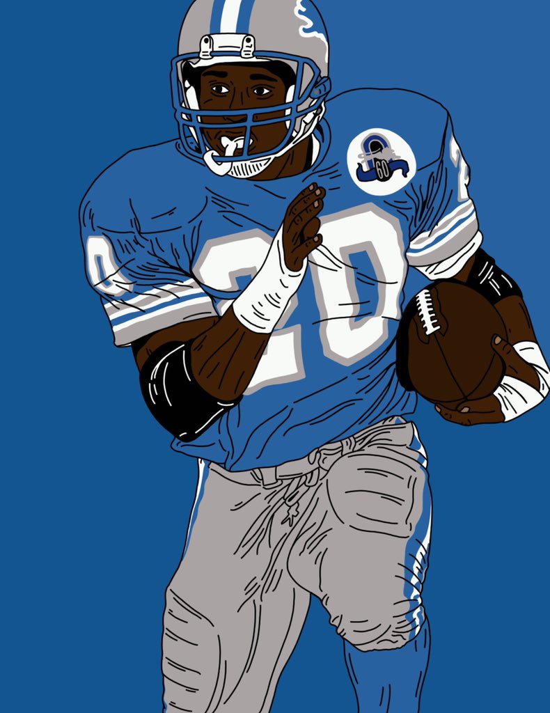 Happy birthday Barry Sanders, will never forget your moves.
Image by 