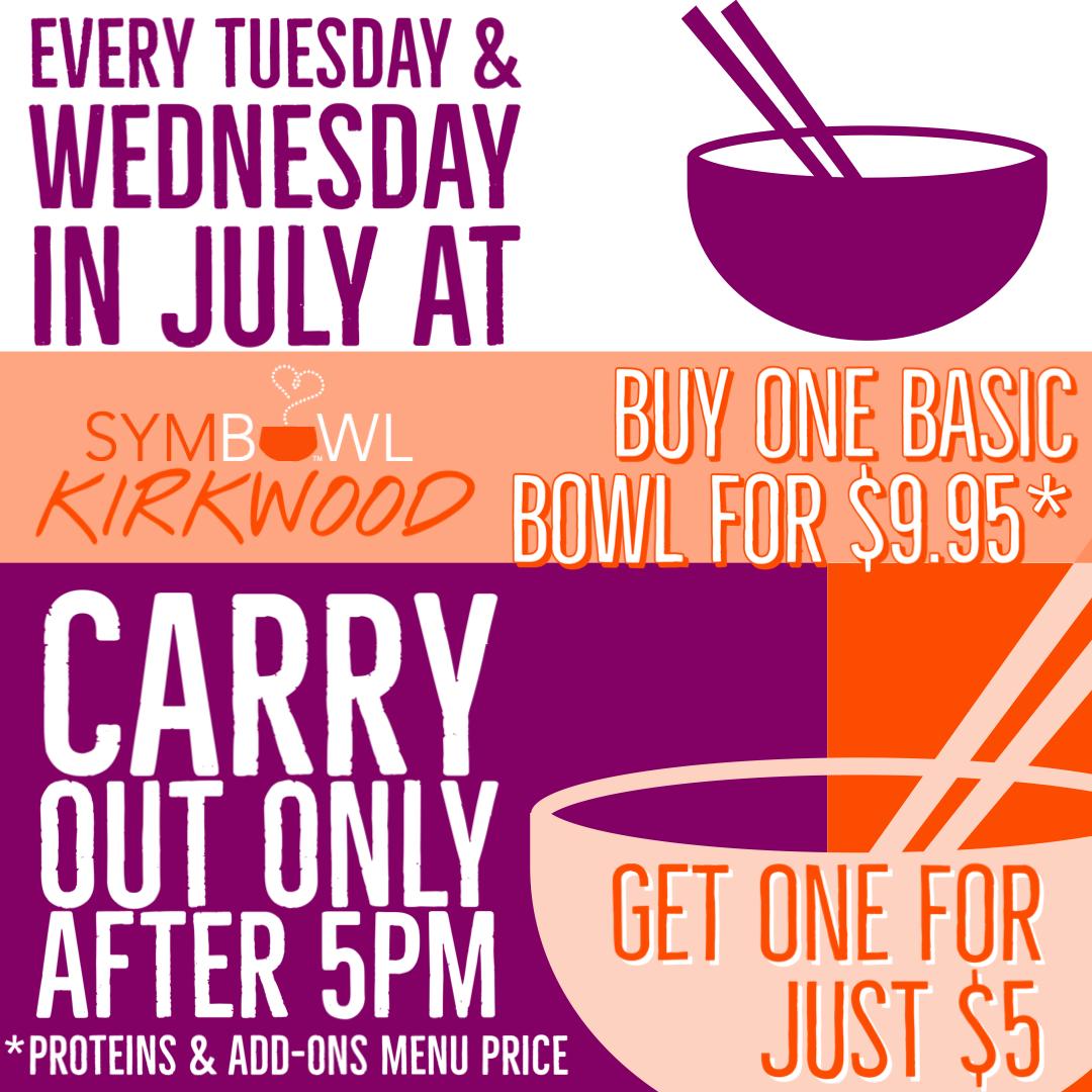 Tonight and tomorrow!