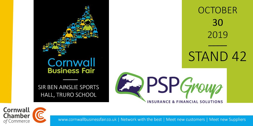 cornwallbizfair's tweet photo. @pspgroup Insurance Brokers and Independent Financial Advisors, assisting both individual and corporate clients to identify and solve their needs. Look forward to seeing them at @cornwallchamber's #CBFair2019 https://t.co/EeBx1aiNps
