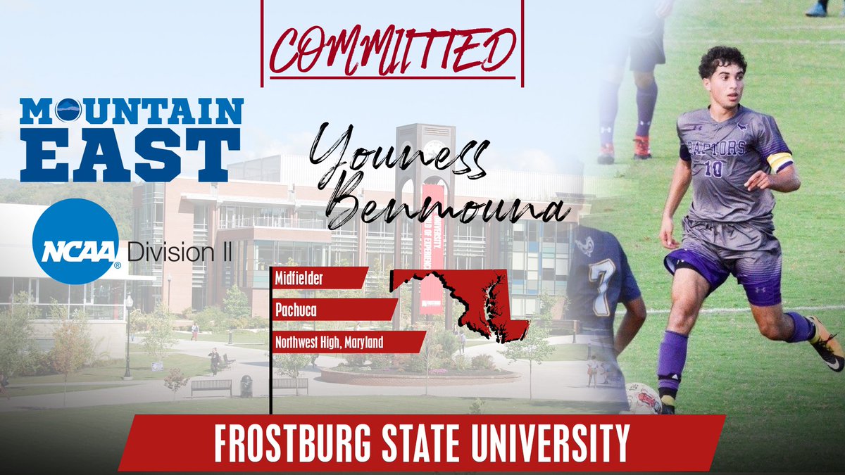 frostburgsoccer's tweet photo. Frostburg Men’s Soccer is excited to announce the addition of 2 time Juco All-American Youness Benmouna #FSUsoccer #D2 #believeinthebadge https://t.co/dQurgt79ke