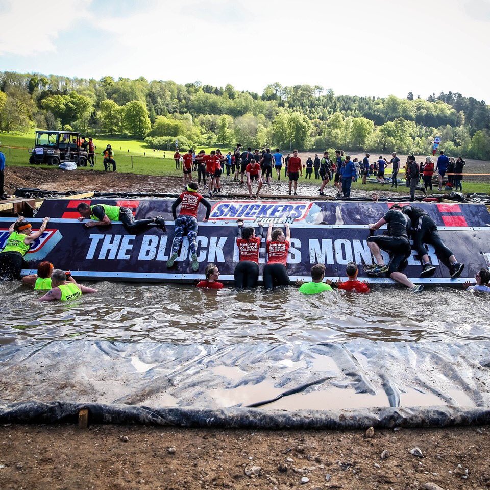 The blockness monster…! Tag a mate to bring back those muddy memories! <a href="/tough_mudder/">Tough Mudder</a>? 🙌
