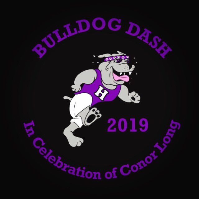 The Bulldog Dash will be in celebration of Conor Long on Sunday October 6. It will start at 9:30am at Howe Field. (Registration and sponsorship information will be released soon)