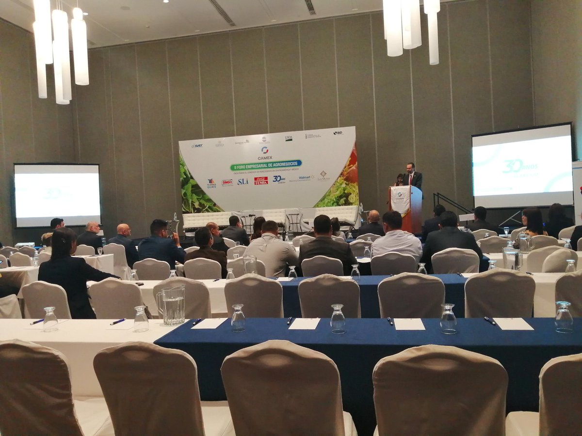 SLIdynamic's tweet photo. II FORO EMPRESARIAL DE AGRONEGOCIOS
@Camexgt
@SLIdynamic https://t.co/q3H8SXnoOo