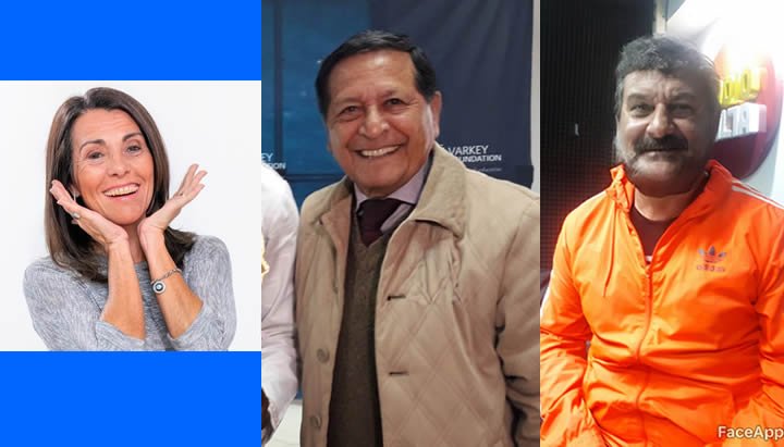 RadioSaltaAM840's tweet photo. #Tendencia #Desafío #RedesSociales
Cómo te ves con el paso de los años? #FaceApp
He aquí los integrantes de #SinFiltro 
@Maxirodriguez76 
@deliaguilar 
@cesaralurralde 
@CaritoBezchian 
#JavierGonzález
@eraNajle https://t.co/9ubOYYyGpv