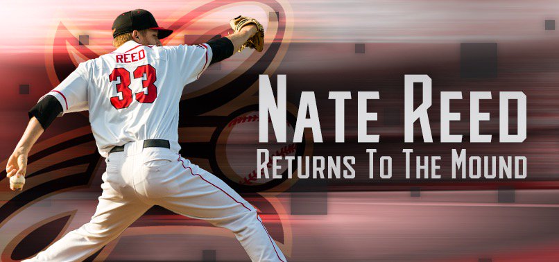 Lancstormers's tweet photo. The reigning @AtlanticLg Pitcher of the Year returns to Lancaster! Welcome home Nate Reed! 🔥⚾️ https://t.co/bBrW3io5nj