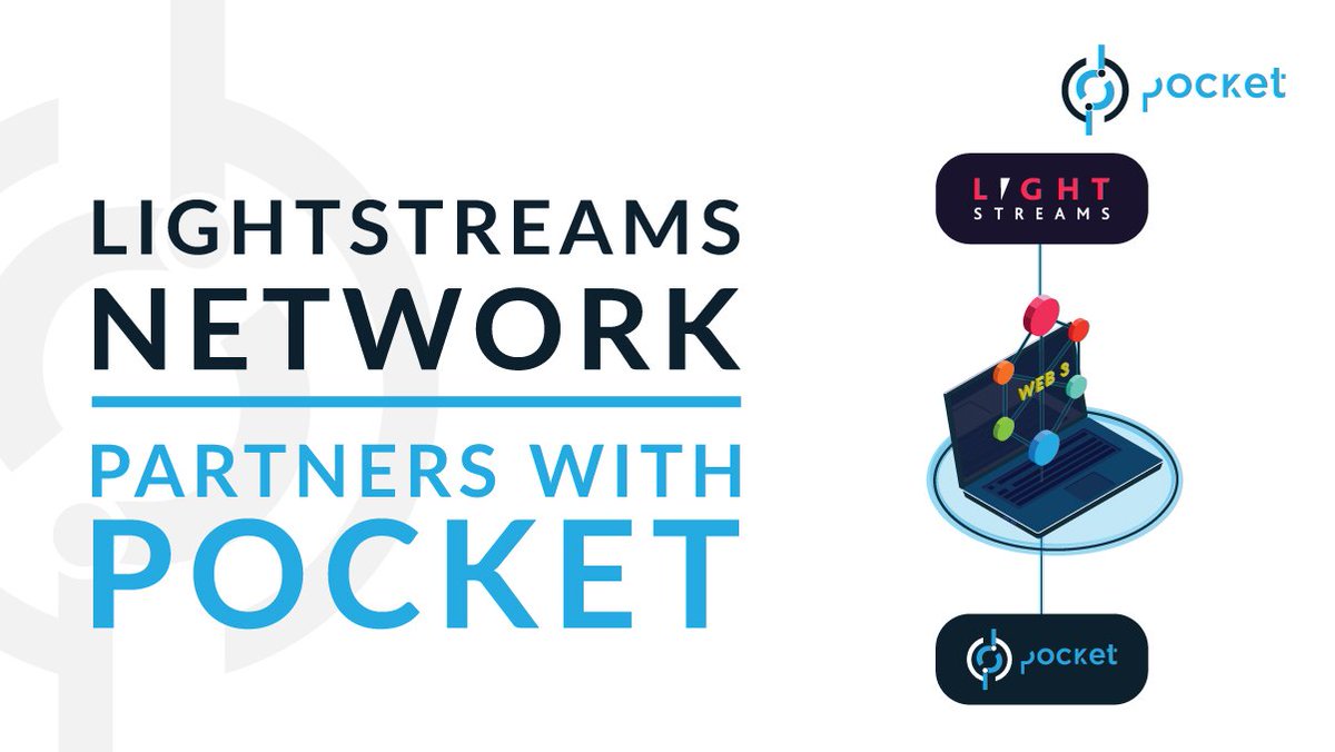 POKTnetwork's tweet image. Pocket and @Lightstreams_io have teamed up to ensure that developers can utilize Pocket Network for interfacing with the decentralized #nodeinfrastructure of #Lightstreams without the worry of maintaining their own #nodes ♻️🏗️☁️

bit.ly/Lightstreams_P…