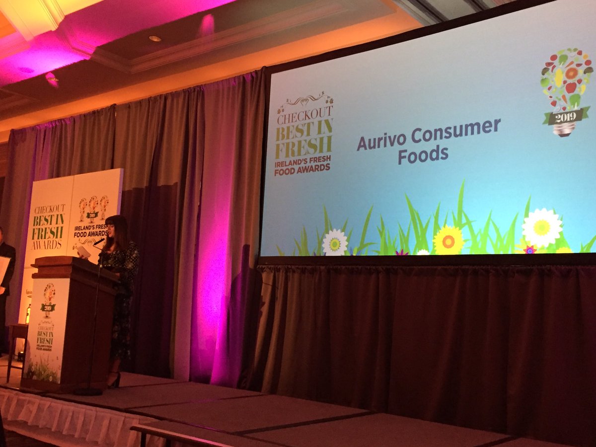 AurivoCo_op's tweet photo. A great day at the office today with @CheckoutIreland @InterConDublin awarded by the retailers as Best Dairy Supplier at the Checkout Best In Fresh Awards #BIF19 #BigHonour #Winners https://t.co/dfsb9n6ZNl