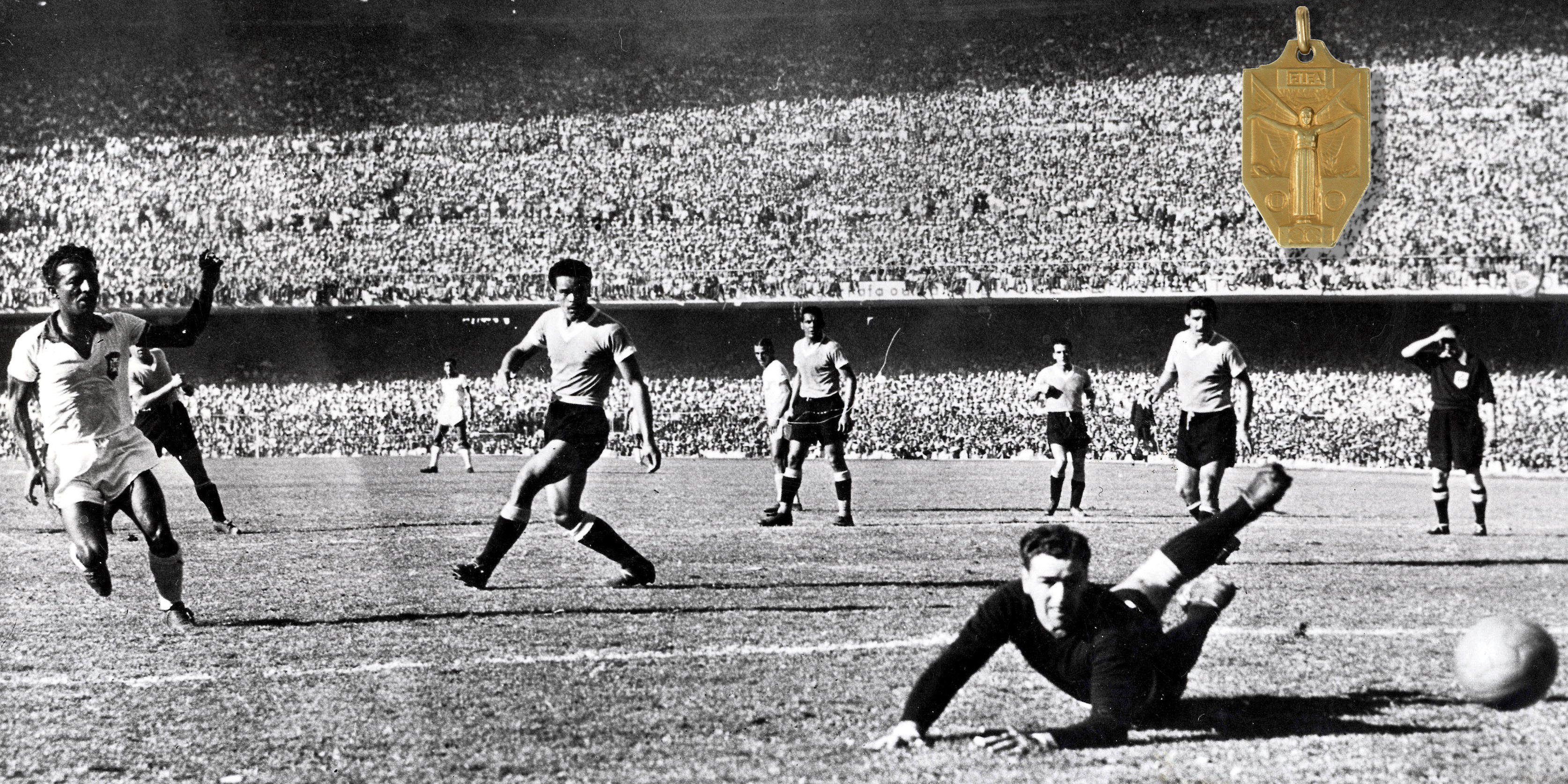 FIFA Museum on X: #OnThisDay in 1950, Uruguay became @FIFAWorldCup  champions for the second time, in one of the biggest upsets of football  history ⚽️ @Uruguay beat hosts and favourites, Brazil, to