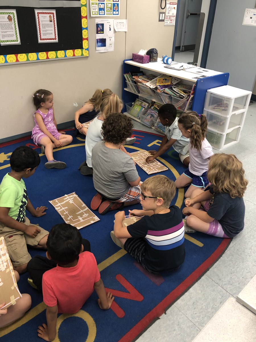 MsMeganMcCann's tweet photo. Testing out our #MarbleMazes @WellingtonCath #CampBlast #STEM #TeamWork #Building #Engineers https://t.co/TZC7MnWjo3