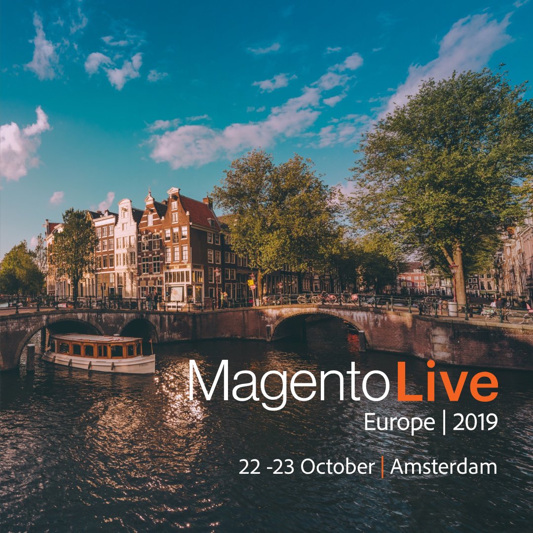 Our drive for innovation across every facet of commerce extends to any business that wants to drive experiences end-to-end. Join me at Magento Live from 22-23 October in Amsterdam bit.ly/2LP8j1i