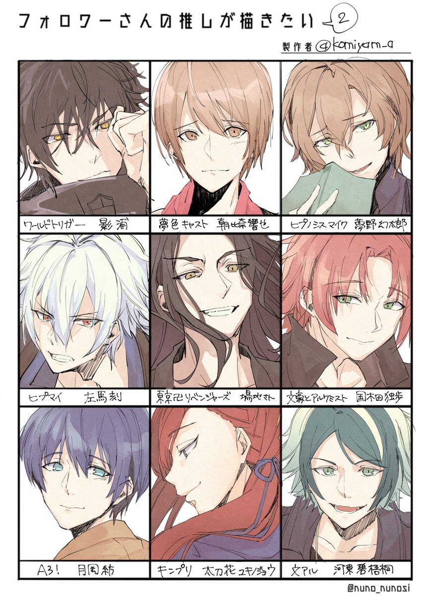 ありがとうございました?2 #フォロワーさんの推しが描きたい 