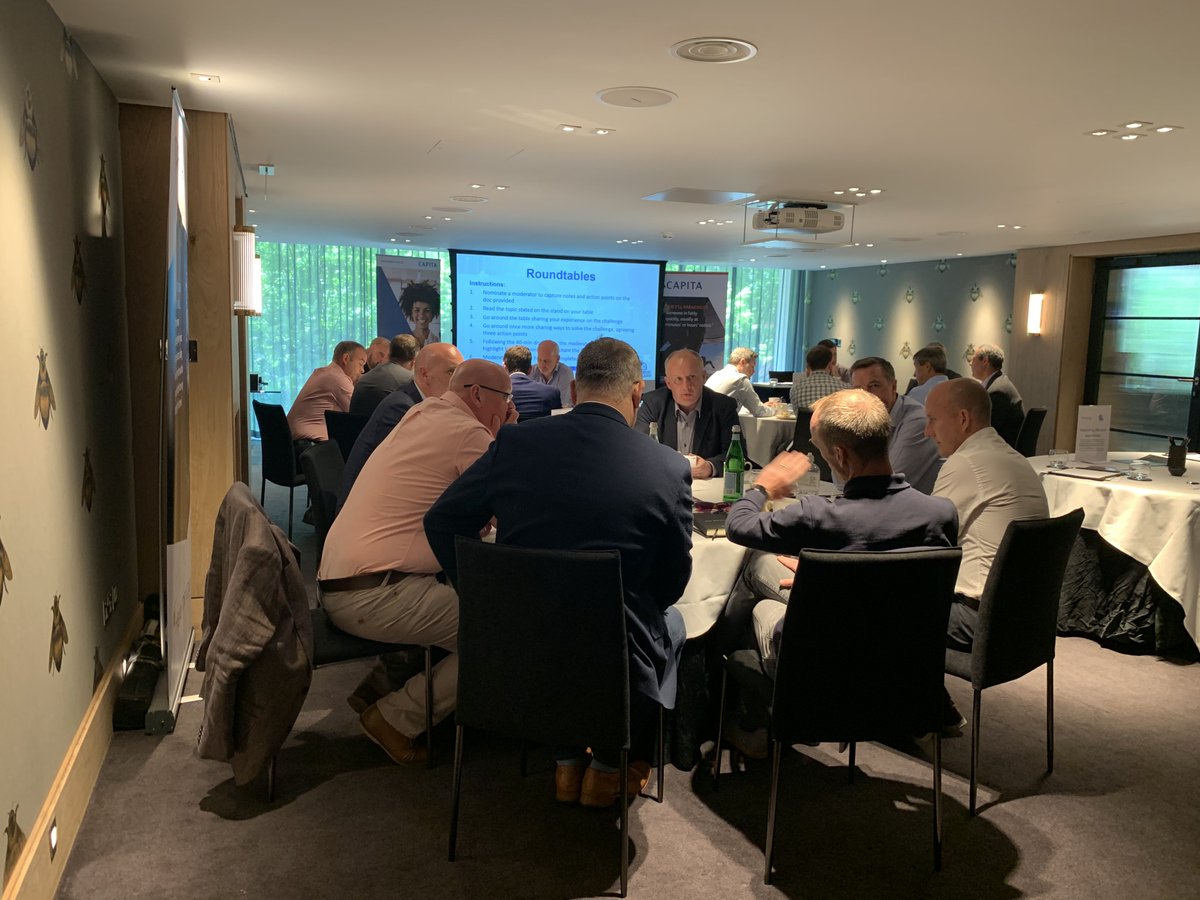 Capita_TS's tweet image. Our attendees at today’s @CIOWaterCooler Focus event have been set a challenge surrounding #WorkforceProductivity and are discussing in round-tables the best solutions. #WorkspaceAgility