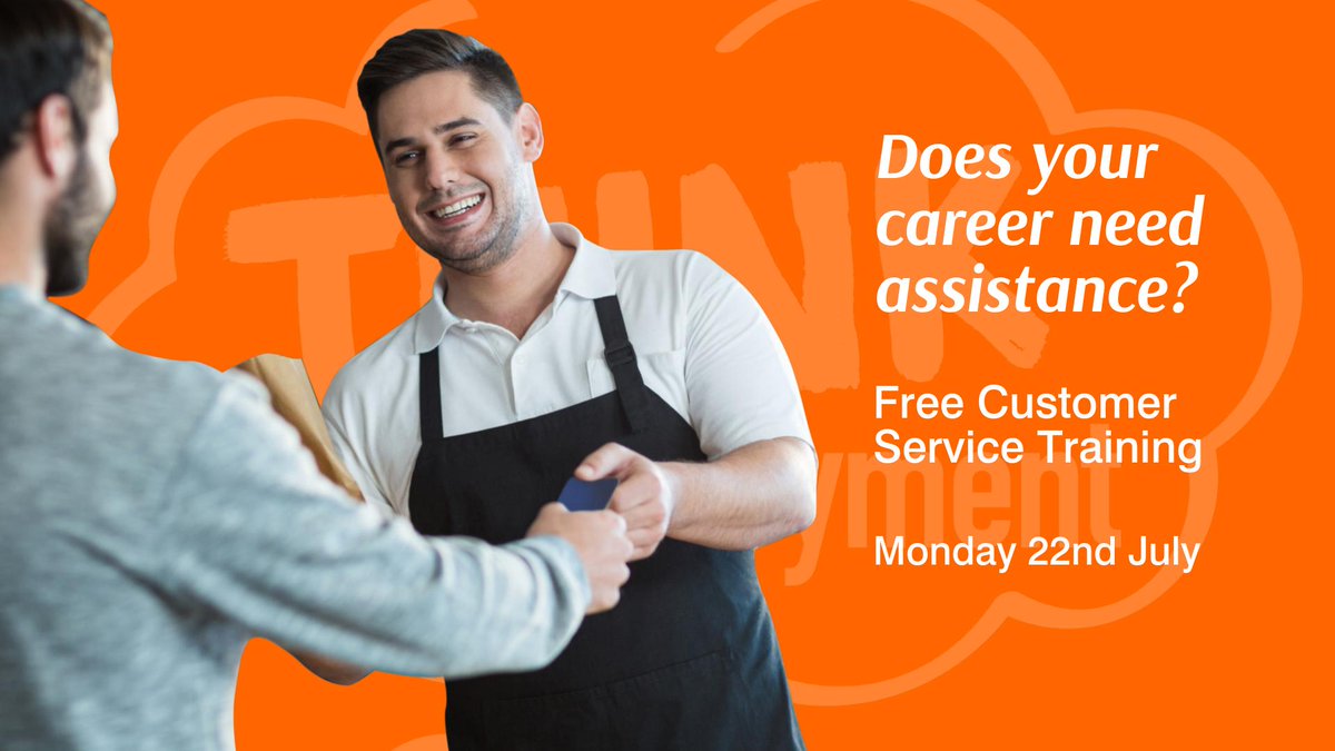 Do you need to brush up on your Customer Service skills?

Increase your job prospects with our #FREE training course starting Monday 22nd July!

Gain sector-based skills and a Level 1 qualification to add to your CV.

For more information call 01472 898 065 or send us a message.