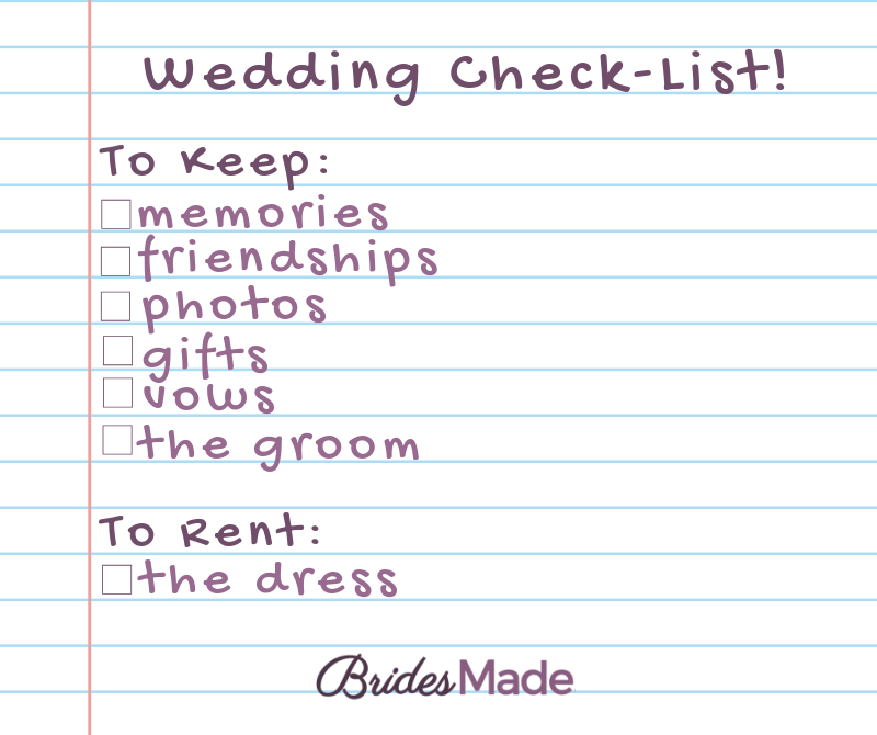 Shop_BridesMade's tweet photo. There are many parts of a wedding we want to hold onto forever but bridesmaid dresses aren't one of them.

Save your money, your sanity, and your closet space by renting your bridesmaid dress!🙌

Keep the memories, rent the dress👗 https://t.co/3e2p6Ki961