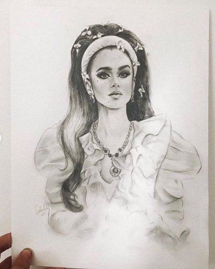 lilycollins's tweet photo. You guys are spoiling me with sketches. I love these so much, thank you for sharing your time and your talent!... https://t.co/cUkp9Gb8fG