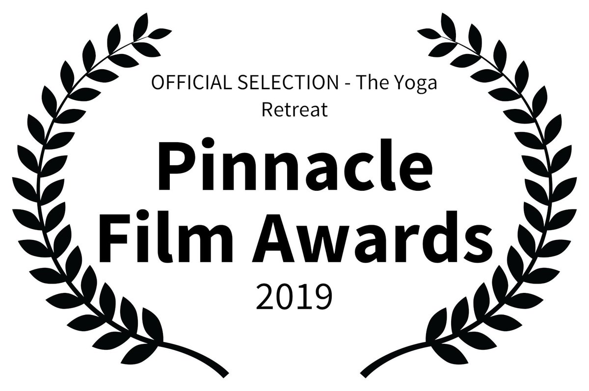 StudioDramatic's tweet image. "The Yoga Retreat," nominated for Best Screenplay @pìnnaclefilmawards 2019.  Written by Connie Jean @StudioDramatic 😃👏👏👏