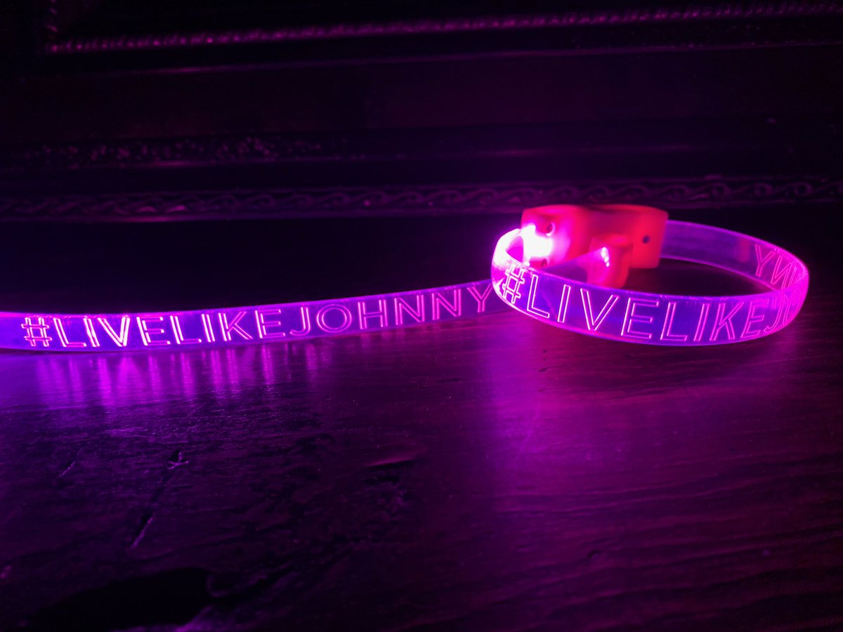 rj_rollans's tweet photo. Aren’t these bracelets cool?! Go to the Pierce booth and nominate a kid for an FFA Jacket and you can get a bracelet too!
#Illuminate
#LiveLikeJohnny
#MakeAnImpact https://t.co/33ZQXa1tY2