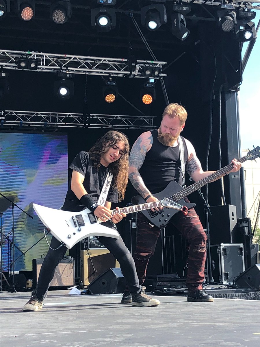 Thanks to everyone who came out to see us in Woodbridge, ON
here's a couple awesome shots from the festival

#EMGPickups, #SinisterGuitarPicks, #SITStrings, #RockStockPedals