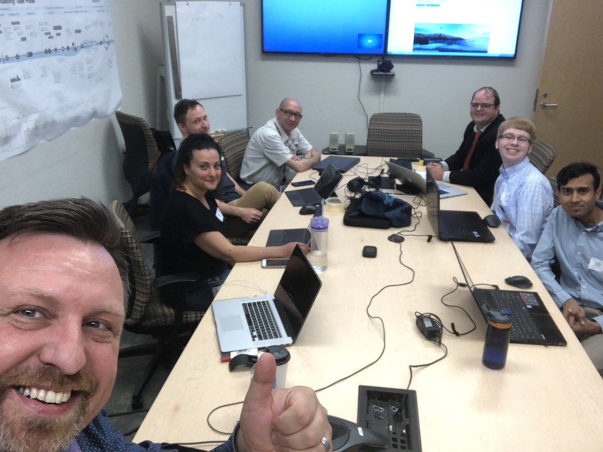 At #WxT Codesprint with <a href="/SSC_CA/">Shared Services Canada</a> <a href="/ISED_CA/">ISED</a> talking #WET5 and #WCAG2.1 review process... #a11y #NextGen #ux #innovative