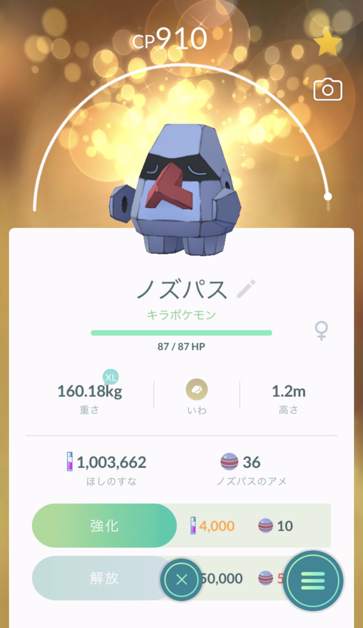 Takamexxx 本日のキラ ポケモンgo キラポケモン ノズパス キモリ T Co Noqnisdi2n Twitter