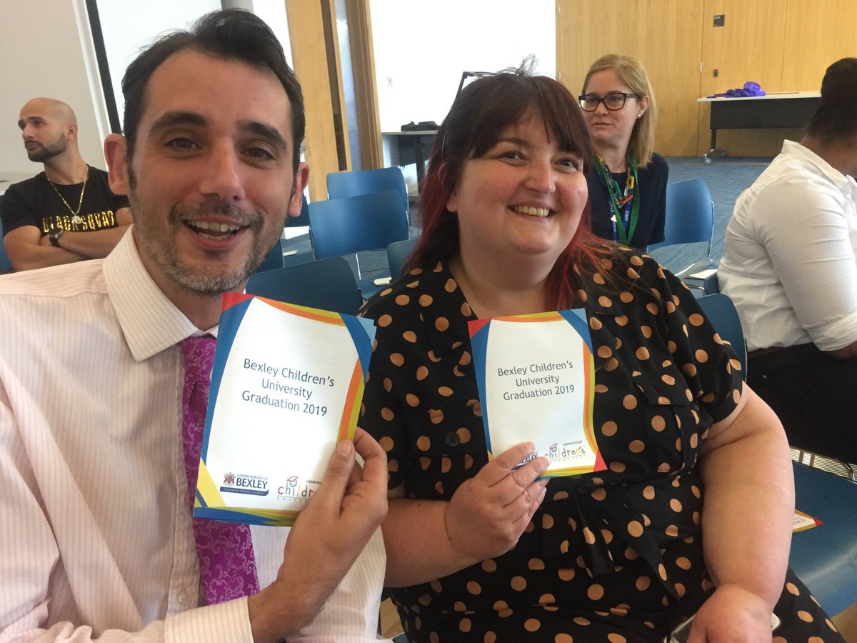 So #excited to celebrate with <a href="/peareswood/">Peareswood Primary School</a> <a href="/KnockhallPrima1/">Knockhall Primary School</a> children tonight who are graduating <a href="/LSEChildrensUni/">LSEChildrensUni</a> <a href="/LBofBexley/">London Borough of Bexley</a> #revealingthechampionwithin