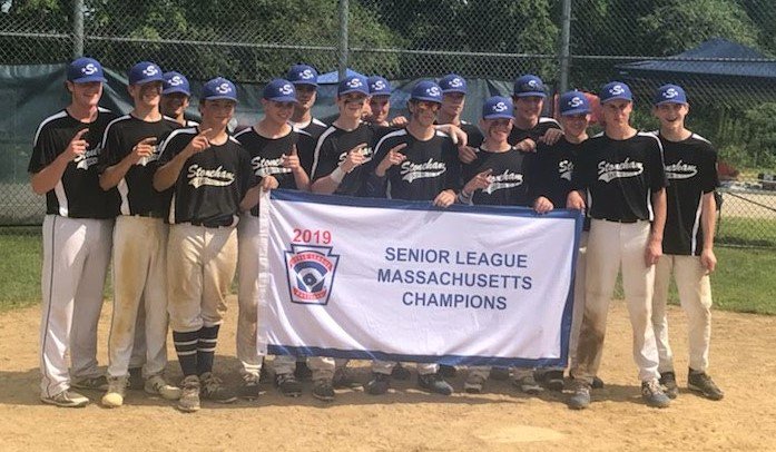 Congratulations to <a href="/StonehamLL/">Stoneham Baseball</a> for capturing the Little League Senior Baseball State championship.  After going undefeated on their path to their 2nd straight State title, they will now advance to the East Region Tournament in Bangor, ME.  
littleleague.org/world-series/2…