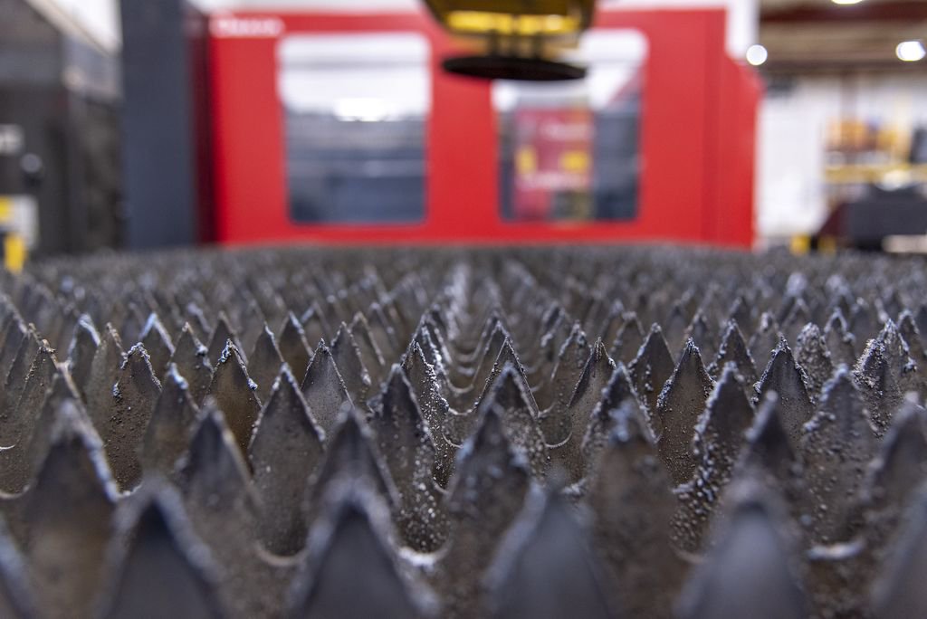 NorlandIntl's tweet photo. Stainless steel is usually on this machine waiting to be cut with a powerful laser. This machine makes it easier to customize our equipment for you. https://t.co/4XlbhOdPJx