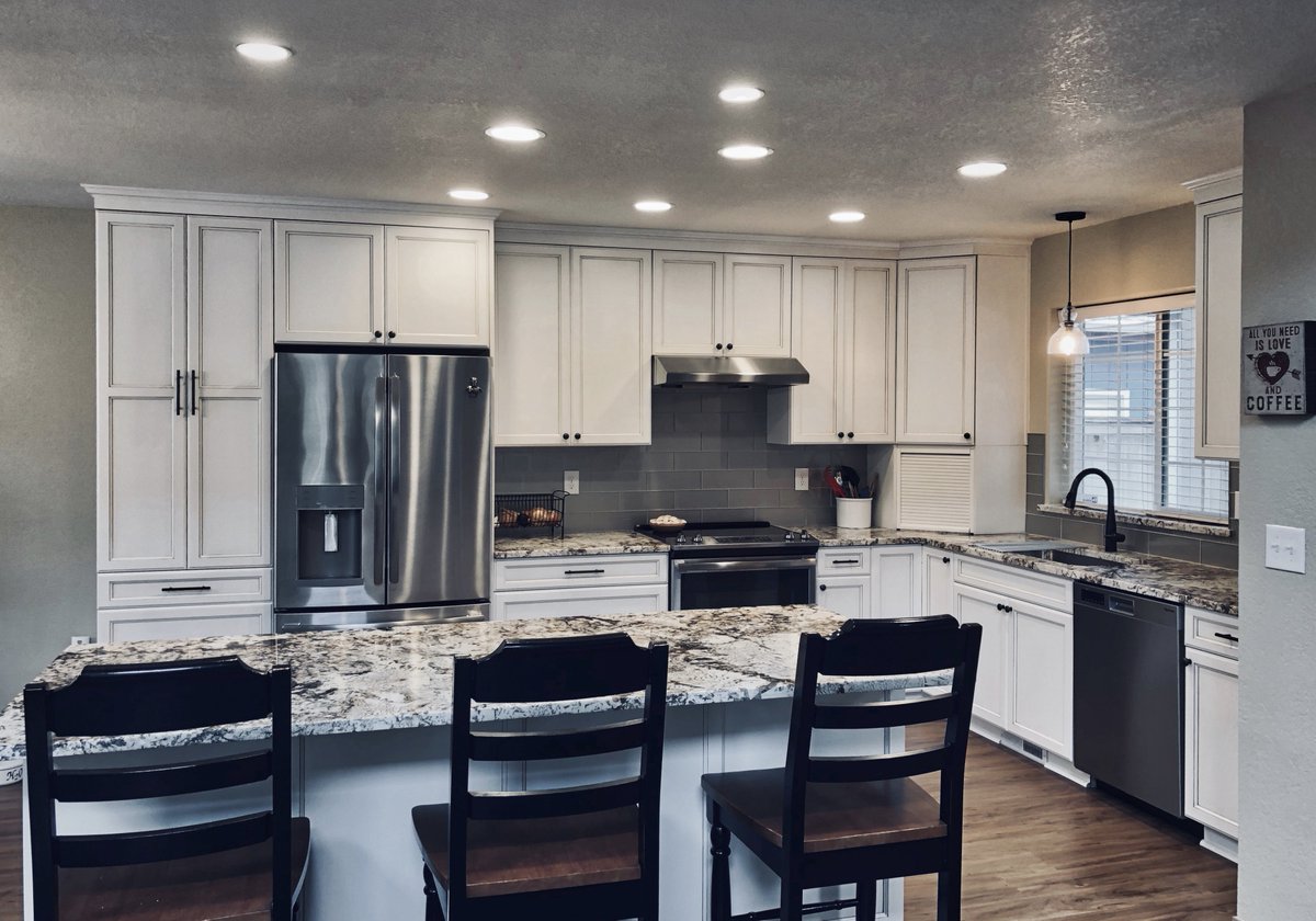 FirstFinishers's tweet photo. When it come to choosing a Remodeling Contractor, make sure you have the right formula: Quality Kitchen Remodel + Satisfied Customer = Dream Come True - 360.400.7767 | office@firstfinishers.com #generalcontractor #qualityfirst #remodeling #kitchen #bathroom #olympia https://t.co/L6RLTTRegh