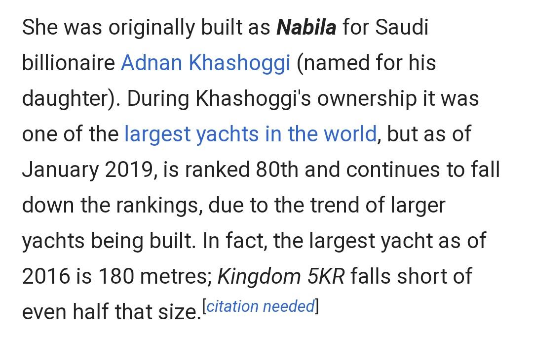 Donald Trump’s own yacht, Trump Princess, was purchased from major Iran-Contra player Adnan Khashoggi, a surname that will ring a bell with most people.