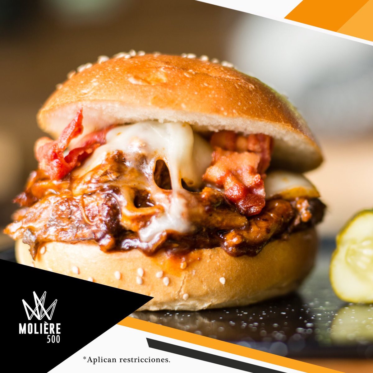 ¿Antojo de algo delicioso? ¡Ven a #Moliere500! #FelizMartes #deli #foodporn