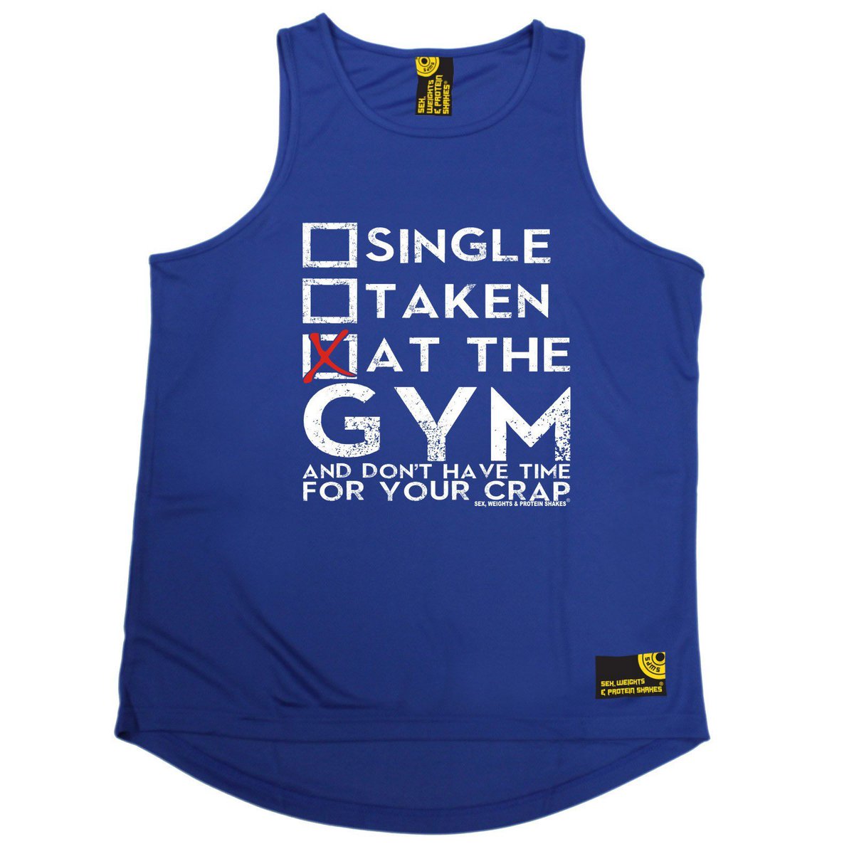 SWPSApparel's tweet image. SWPS Single Taken At The Gym Sex Weights And Protein Shakes Men's Training Vest #gym #boby
£14.44
➤ tinyurl.com/y3mnhpbk