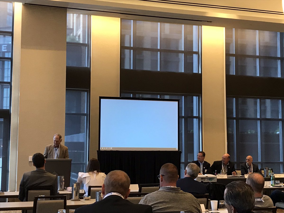 Marty Oberman, Board Member, Surface Transportation Board (STB) addresses the @ISRI National Board Meeting. #ISRI