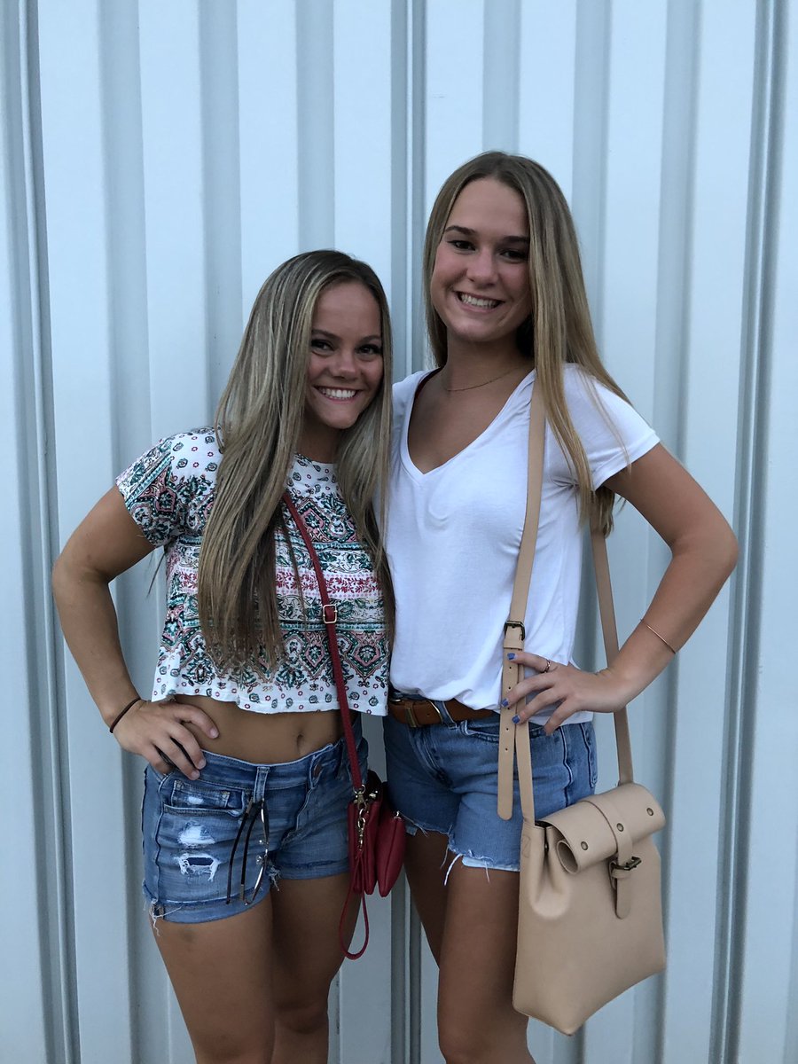 LindseyAllin's tweet photo. Happy birthday to one of my first friends in high school. I remember the first thing you said to me was “hi lindsey, we are shoving tennis balls in our pants” ever since then I’ve loved your goofy self❤️❤️ have the best 20th ever @briaunagrace https://t.co/I4rgukUssr