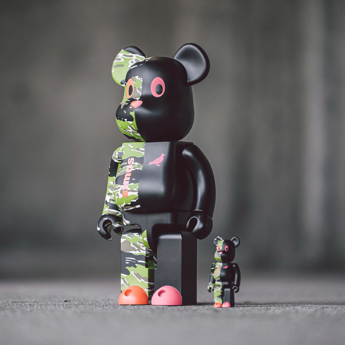 atmos x staple bearbrick