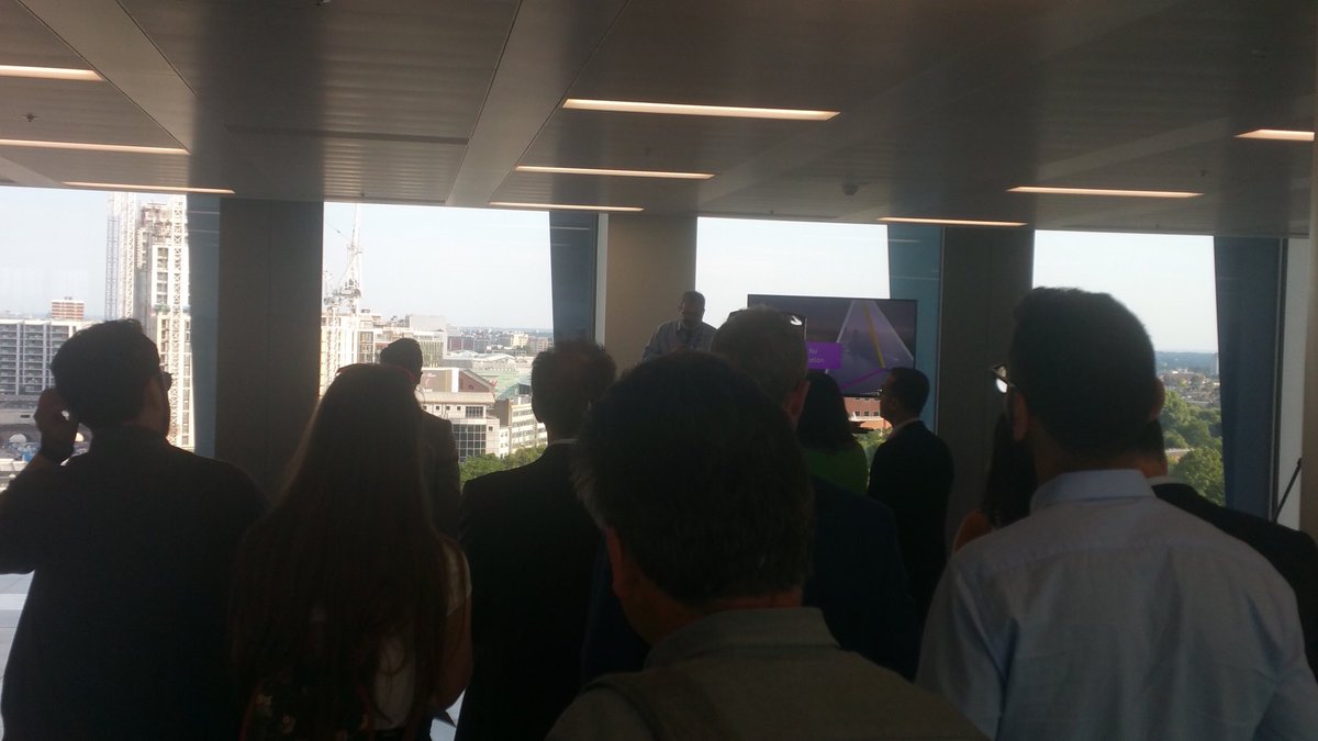 DrDavidWheeler1's tweet photo. Spectacular event this evening w/ @RichardTempler1 @imperialcollege launching clean tech hub in London's White City. See Richard in action @asi_canada @Grantham_IC @IC_CEP @studentenergy #ASImasterclass 22-26 July. 3 places left.... https://t.co/knNnxwHloE