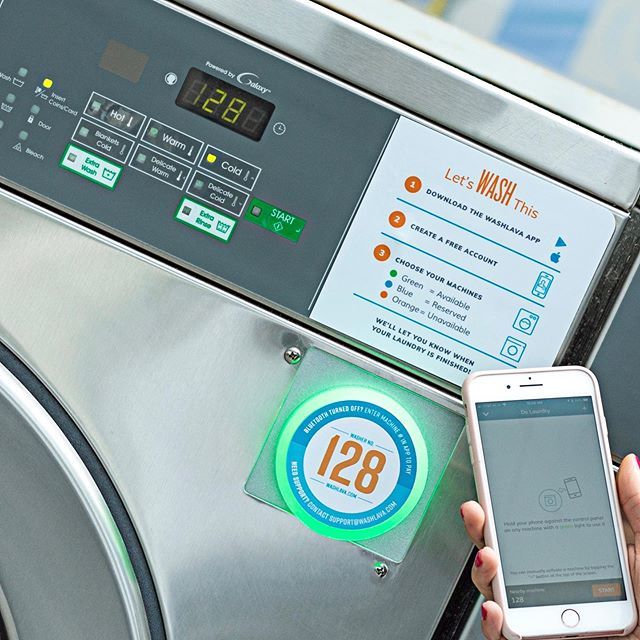 washlava's tweet photo. Curious about how #Washlava works? It's literally as easy as 1, 2, 3! Download our app, sign in, reserve your machine, and you’re on your way to clean clothes 🙏🏼 https://t.co/ONodjgPCFn https://t.co/ZkKAvcrRz3