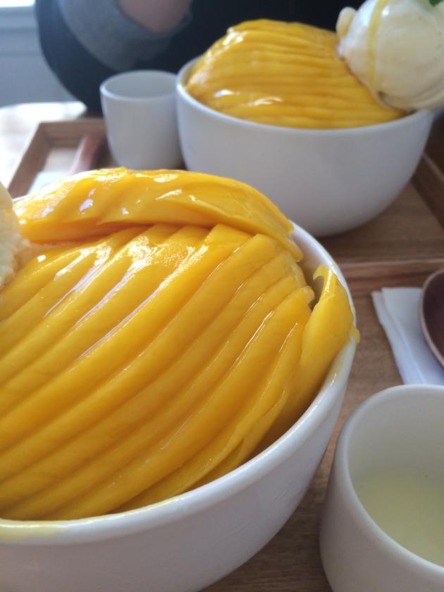 Meilleur café coréen de Paris : Plus82.
Voilà, merci, au revoir <3
#bingsutuersday #mangobingsu