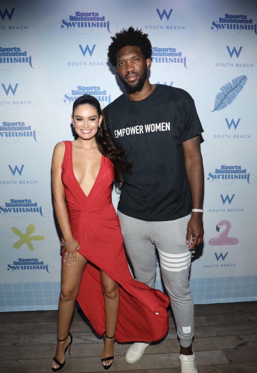 NBA Player Joel Embiid Marries Sports Illustrated Model Anne de Paula in  Hamptons Wedding Ceremony