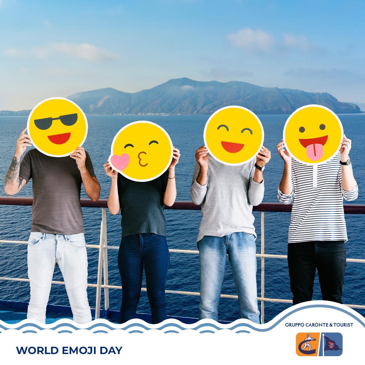 Viaggiare è un'ondata di emozioni.
Raccontateci le vostre... usando le emoji!

😎😘😄😛Buon #EmojiDay!

#carontetourist #siremar