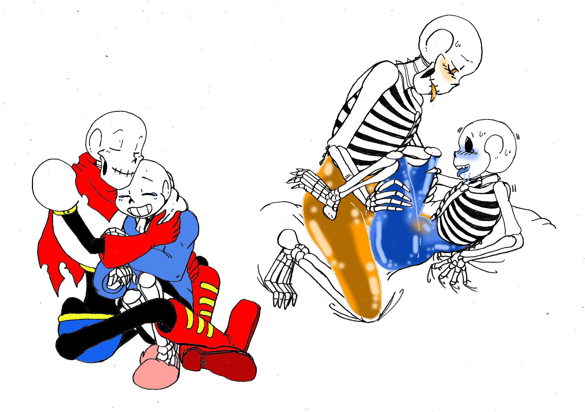 13thcatofthegate on Twitter: "#undertale #fontcest #sans #pa