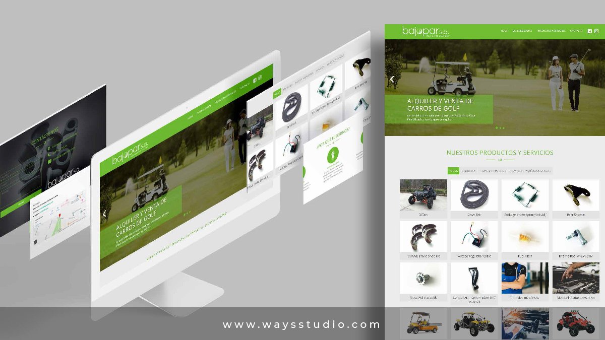 ways_studio's tweet image. #Diseño &amp;amp; #Desarrollo de Sitio Web para BAJO PAR S.A.

Cotiza tu página web
📲whatsapp 81-2567-6640
🌐waysstudio.com
.
.
#sitioweb #páginaweb #landingpage #diseñoweb #onepage #tarjetaweb #desarrolloweb #diseño #web