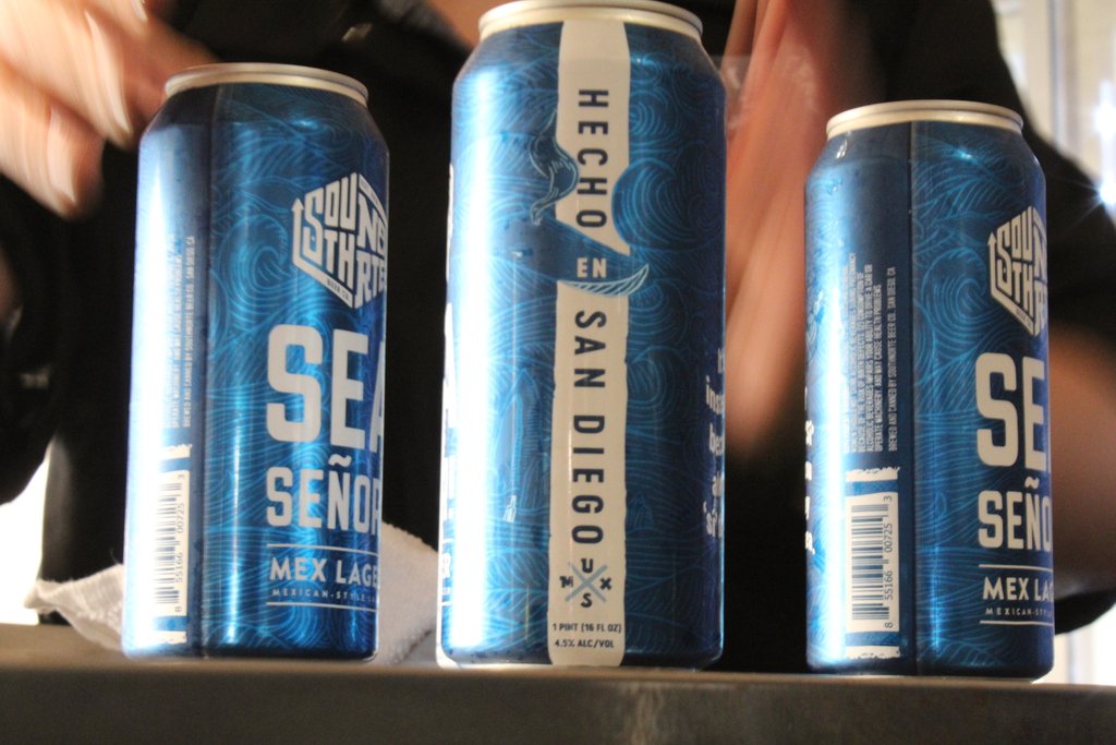 There's only 1 place to find these 16oz Sea Senor cans. Do you know where that is? #HechoEnSanDiego #SDBeer