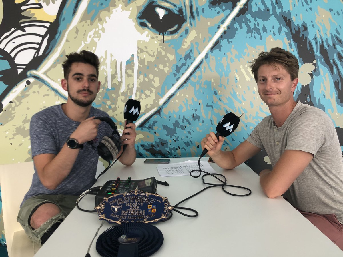 RadioMontBlanc's tweet photo. [#RMBlive]
Émission spéciale 📻 Arthur Gentina ostéopathe humain et équin pour le @JumpingMegve https://t.co/W0OwhWqG3N