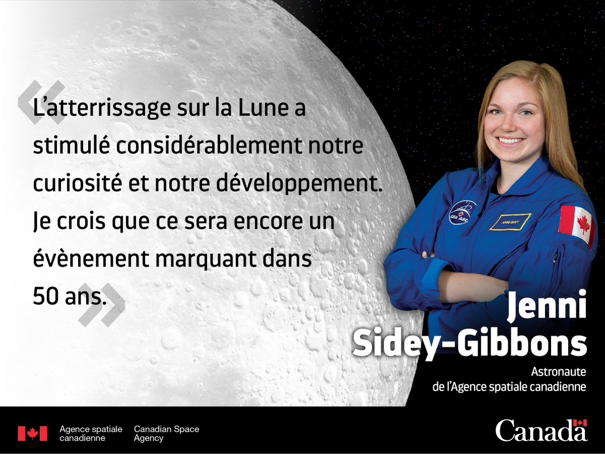 asc_csa's tweet photo. L’astronaute de l’ASC @Astro_Jenni est un véritable modèle pour les #astronautejuniors d’aujourd’hui! Elle est une source d’inspiration pour les jeunes : elle les incite à relever de nouveaux défis et à repousser les limites de la science et de l’exploration! #Apollo50 #EspaceCDN https://t.co/0UrAhwP8s8