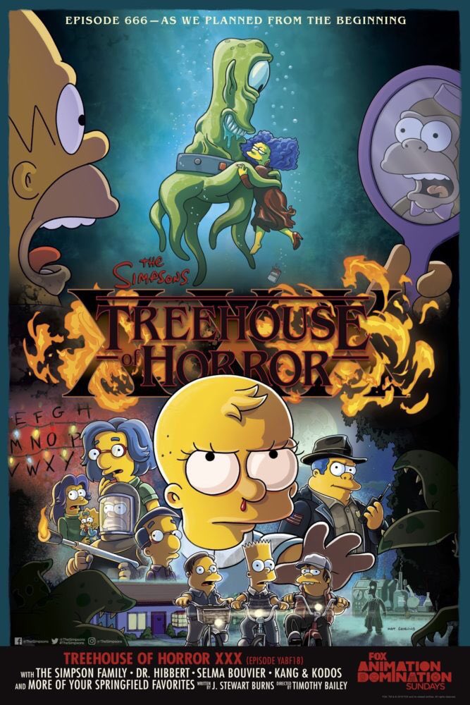 KarollinaOk's tweet photo. Novo pôster de Os Simpsons inspirado em Stranger Things. 😍 https://t.co/Lr4Wbnzyxz